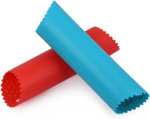 DS. DISTINCTIVE STYLE Silicone Garlic Peeler 5 Pieces Garlic Peeling Tube Roller Useful Kitchen Tools - Multicolored - Image 7