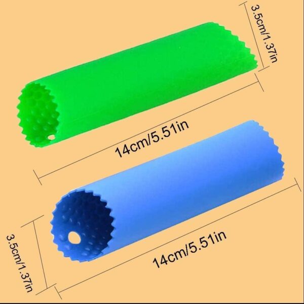 Maxracy Garlic Peeler Tube, Silicone Garlic Roller, Easy to Peel Garlic Cloves, Useful Kitchen Tool for Garlic(3colors) - Image 5