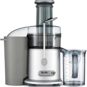 Breville Juice Fountain Plus Juicer, Brushed Stainless Steel, JE98XL