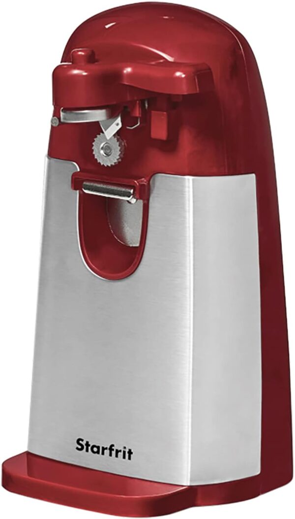 Starfrit 024715-003-0000 Can Opener, 3-in-1, Red