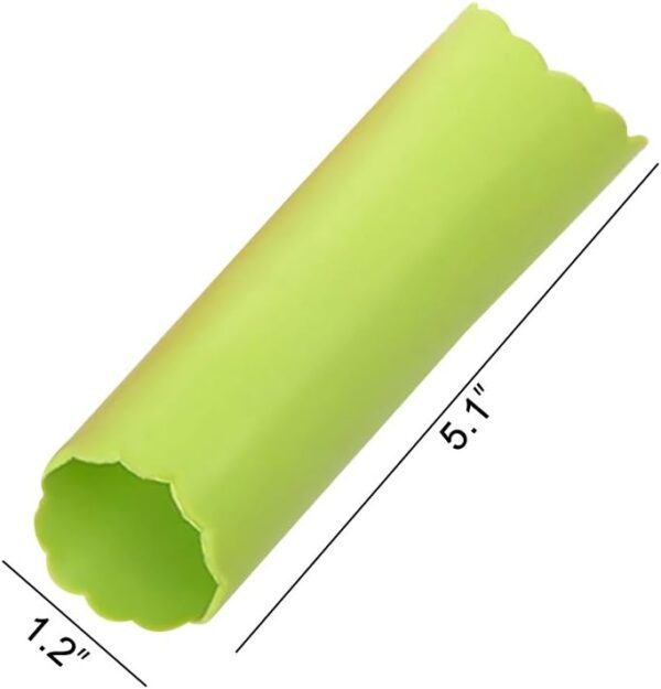 Garlic Peeler, Silicone Garlic Roller Peeling Tube Tool for Useful Kitchen Tools, 3PCS Random Color - Image 2
