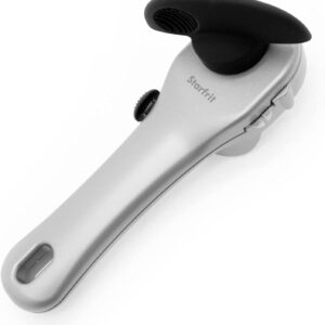 Starfrit Securimax Auto Can Opener, Silver/Black