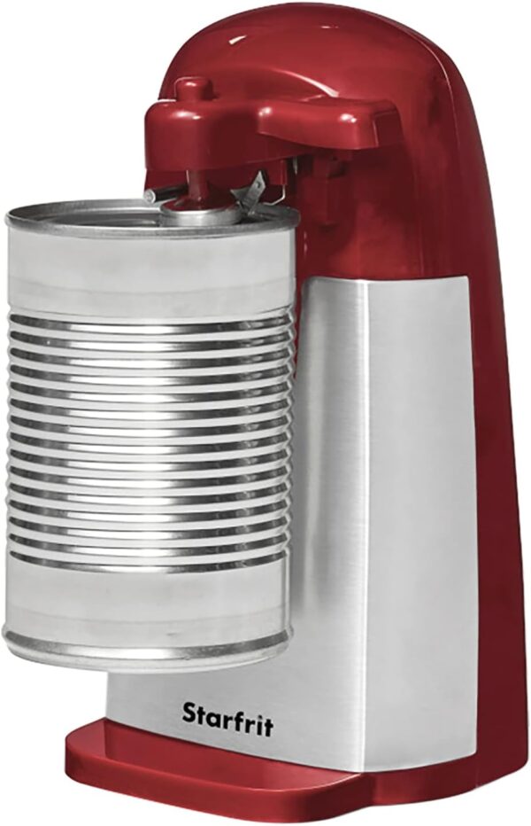 Starfrit 024715-003-0000 Can Opener, 3-in-1, Red - Image 2