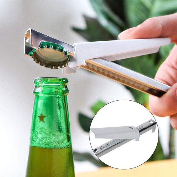 Adjustable Jar Opener for Arthritis, All Metal Construction Bottle Opener for Most Jam And Jelly Cans, Cola Bottles - Image 3