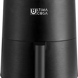 Ultima Cosa Air Fryer 3.2QT Less Oil Electric Air Frying, One Touch Screen with 7 Cooking Functions Preheat & Keep Warm, Black, 1500W