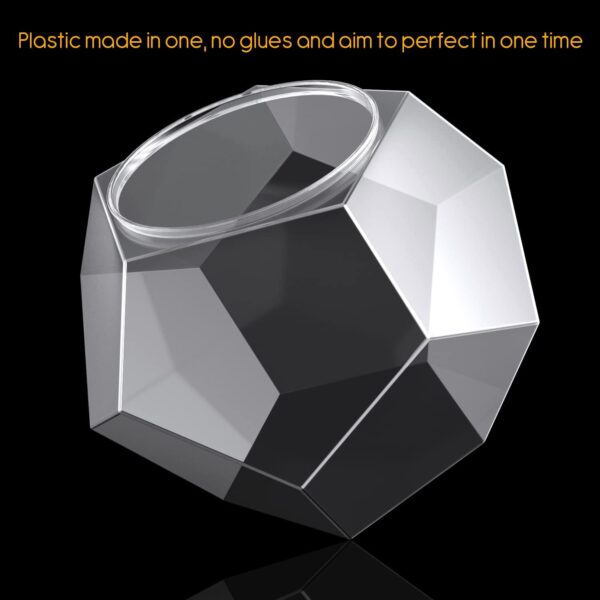 RUSFOL Large-Capacity 12-Sided Polygon Elegant Coffee Pods Holder for Nespresso Vertuoline Capsule - Image 4