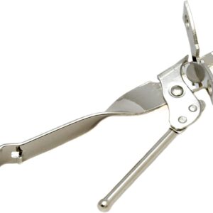 Chef Craft Select Can Opener with Tapper, 6.5 inches in length, Nickle Plated