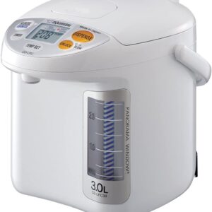 Zojirushi CD-LFC30 Panorama Window Micom Water Boiler and Warmer, 101 oz/3.0 L, White