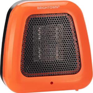 Small Space Heater for Indoor Use - 400W Low Wattage Mini Heater with Overheat Protection, Portable Personal Heater with Tip Over Protection, Low Noise Desk Heater for Office Bedroom Home Use