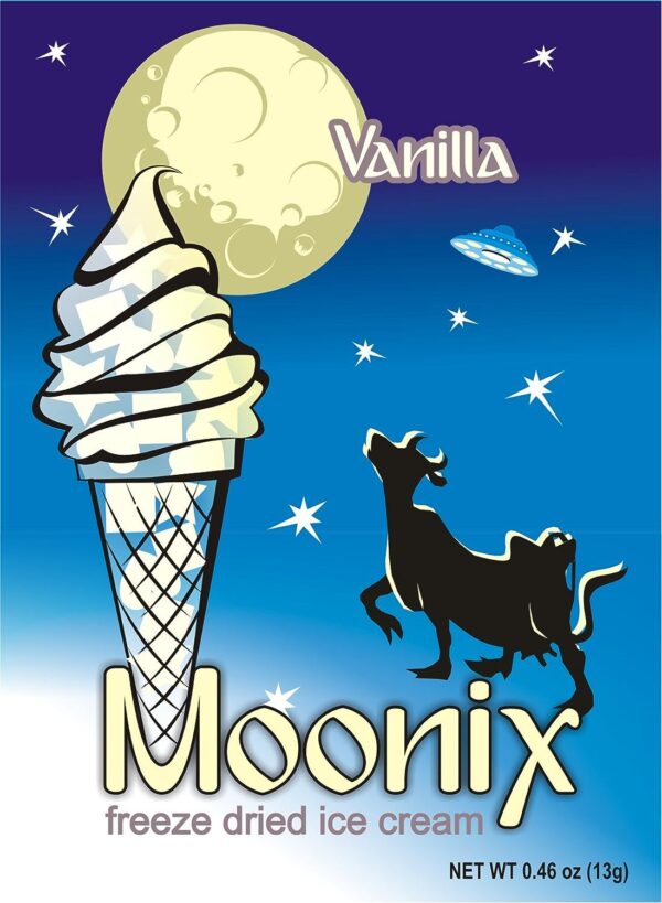 Moonix Freeze Dried Ice Cream. Variety pack. 10ct (Best Sellers) - Image 2