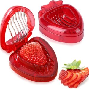 2 Pcs Strawberry Slicer Cutter, Mini Slicer Fruit Tools