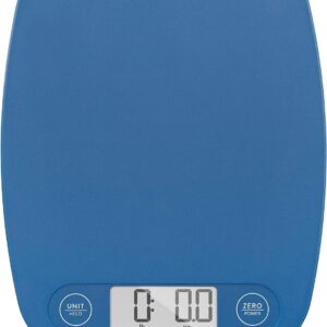 Greater Goods Digital Food Kitchen Scale (Cobalt Blue), Portion Helps Support Global Orphan Project