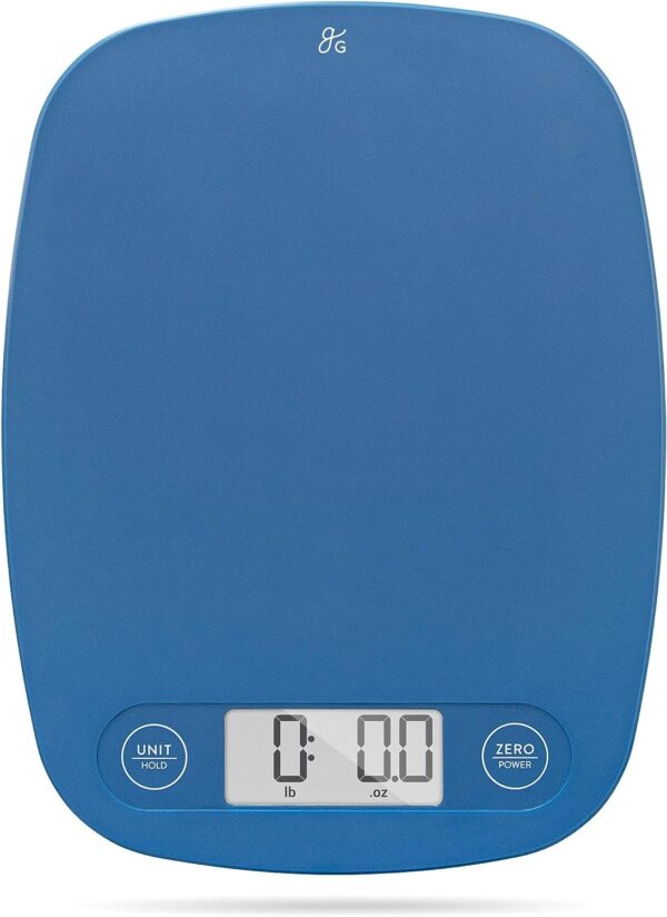 Greater Goods Digital Food Kitchen Scale (Cobalt Blue), Portion Helps Support Global Orphan Project