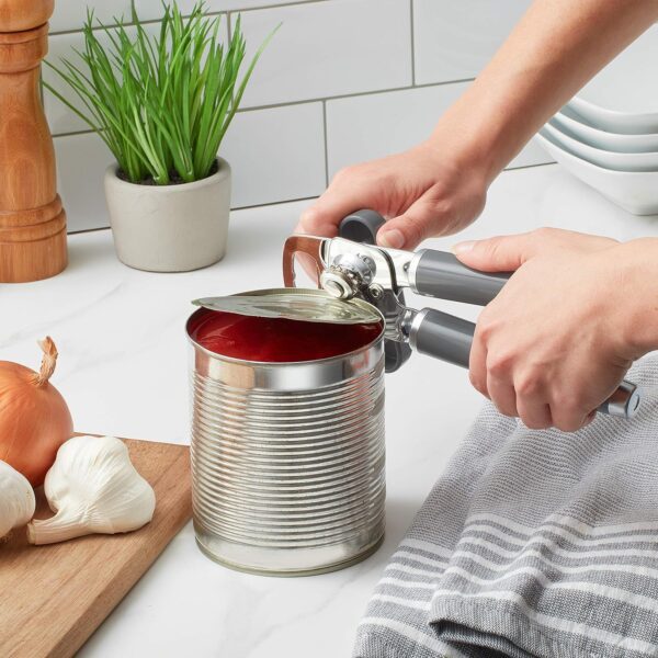 KitchenAid Classic Multifunction Can Opener / Bottle Opener, 8.34-Inch, Charcoal Gray - Image 4