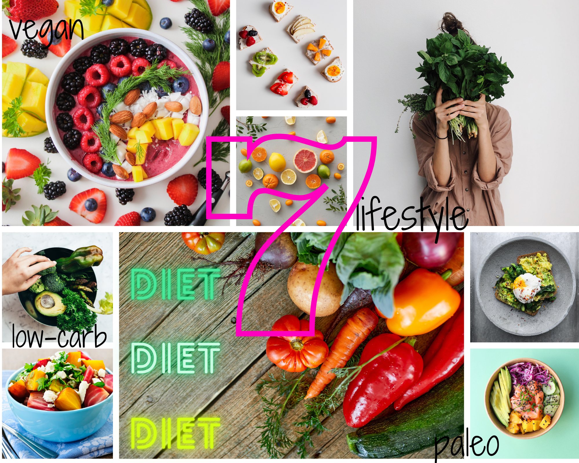 “Exploring 7 Diverse Diets: A Journey to Nourishment and Wellness”