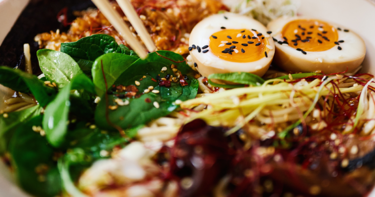 “Homemade Vegetarian Ramen “Umami Elegance”